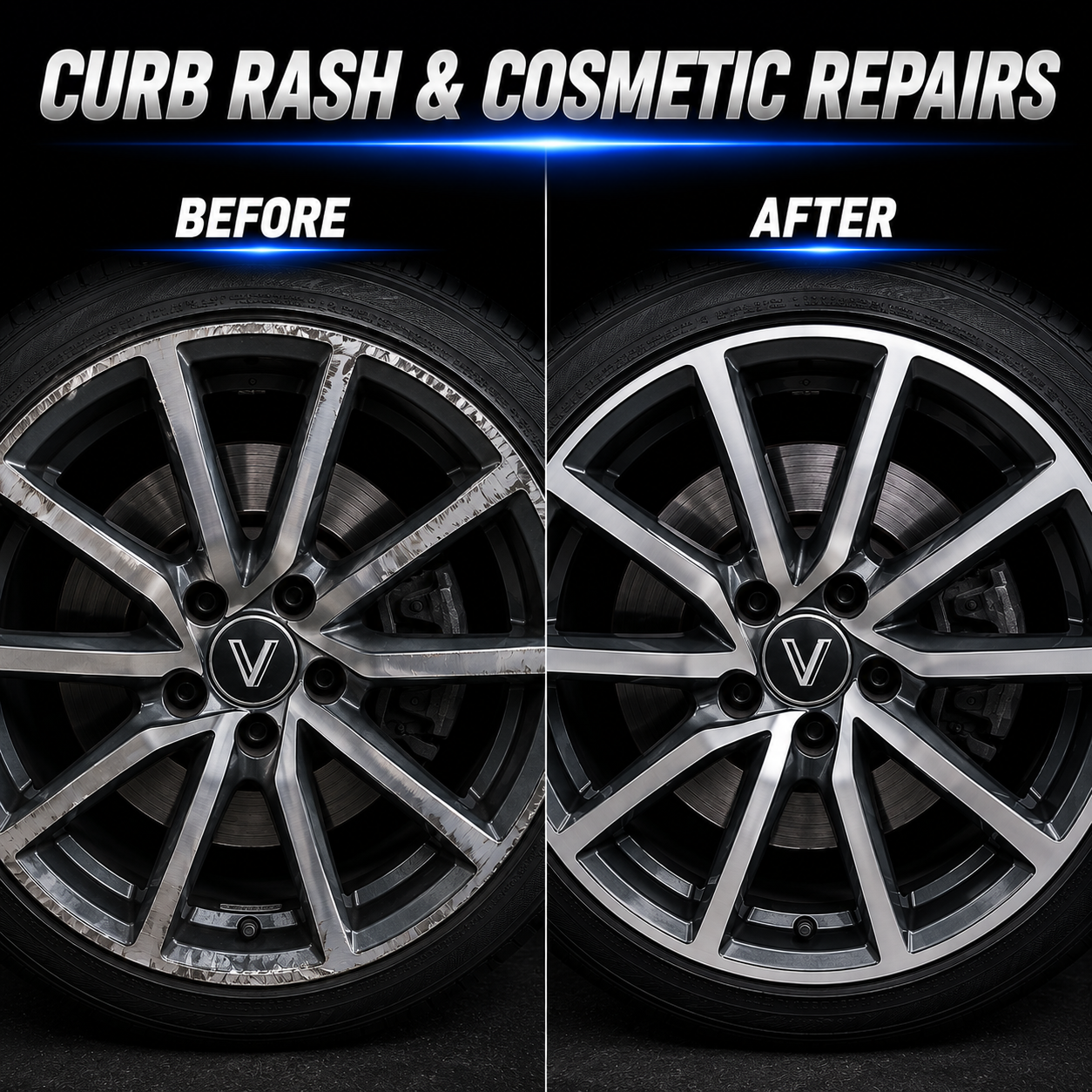 Curb Rash and Cosmetic Repairs