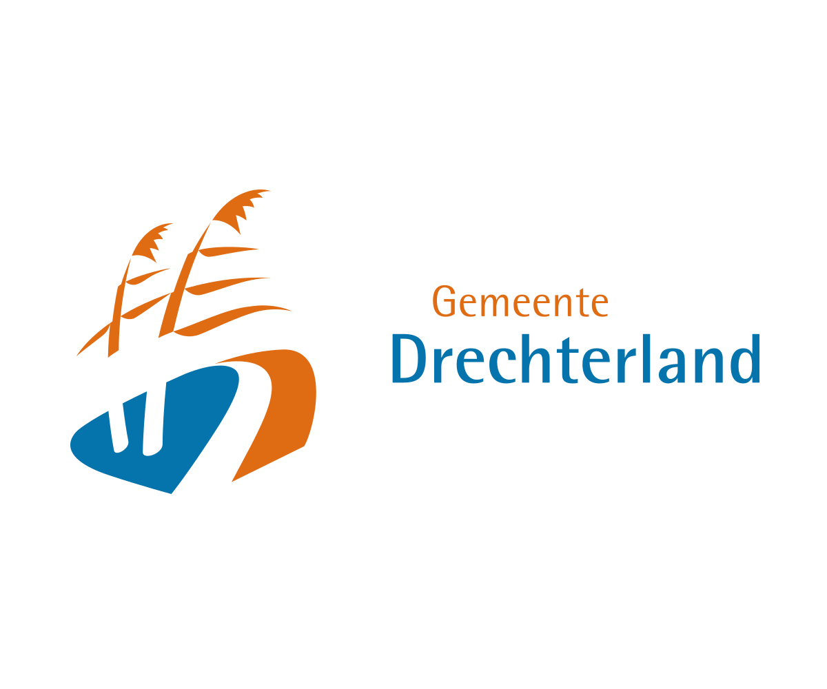 Een logo voor een stad genaamd Drechterland