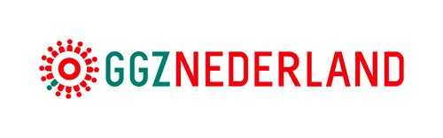 Een logo voor ggz nederland met een zon in het midden