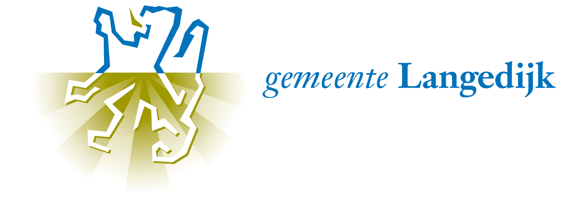 Een logo voor een bedrijf genaamd gemene langedijk