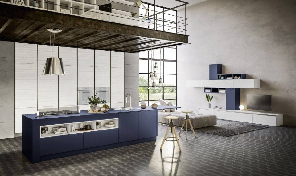 cucina con isola