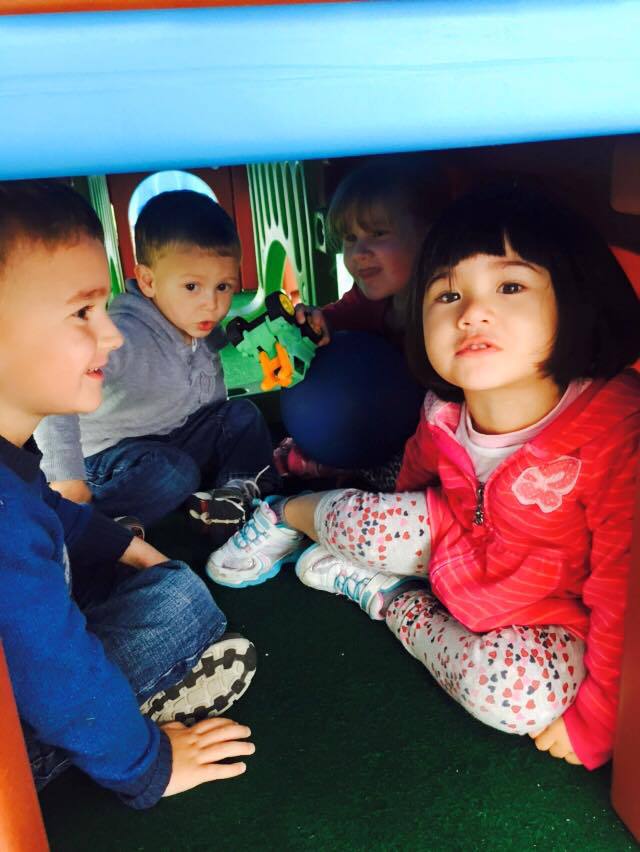 Children in Playground, Daycare Center in Marin CA