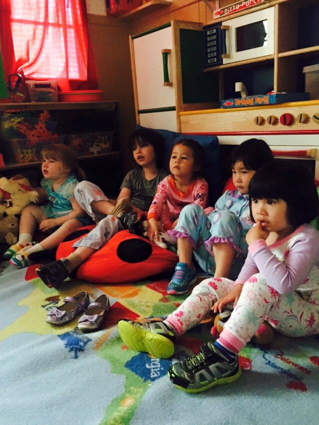 Children in Preschool Center Classroom, San Francisco CA