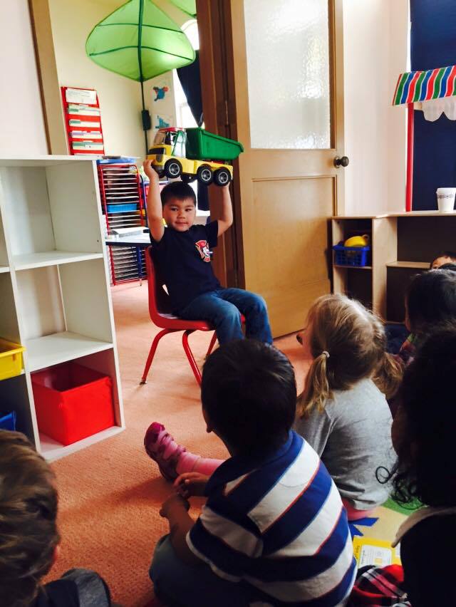 Kids Playing with Toy Truck, Preschool Center in San Francisco CA