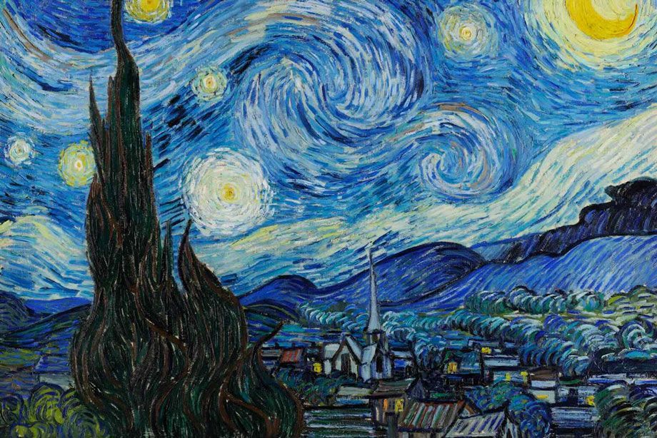 Nuit étoilée • Vincent Van Gogh • 1889