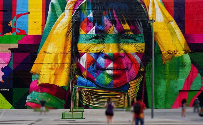 Etnias • Eduardo Kobra