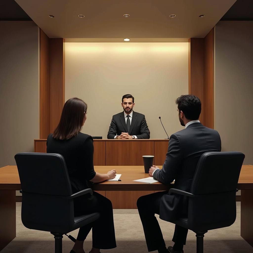 landlord tenant dispute resolved through expedited arbitration online with arbitrator and documents
