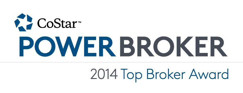 The logo for the power broker 2014 top broker award