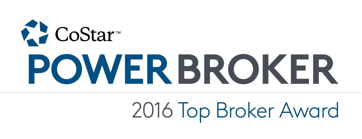 The logo for the power broker 2016 top broker award