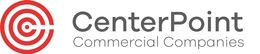 CenterPoint Commercial Companies Red Logo on White Background