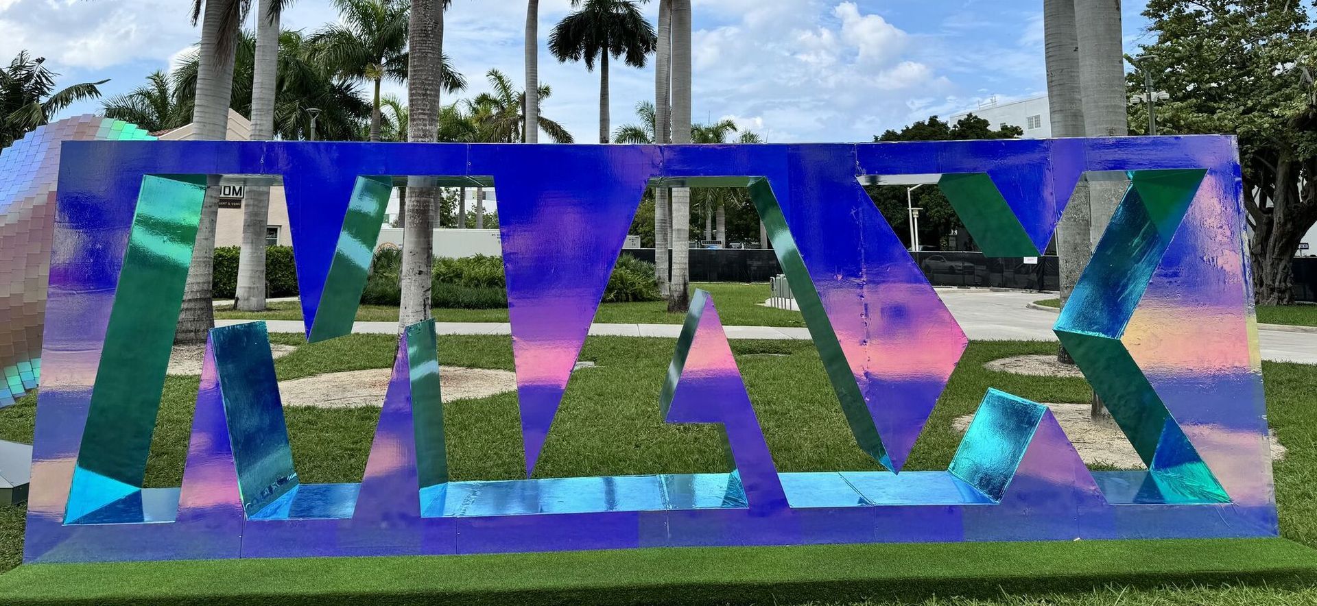 Adobe Max Miami 2024 outdoor sign 