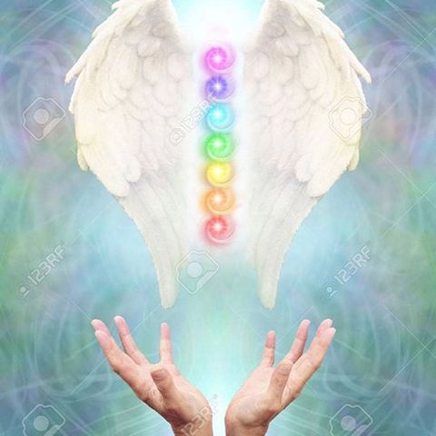 Chakra Representation With Wings — Atlanta, GA — Psychic Indian Healer