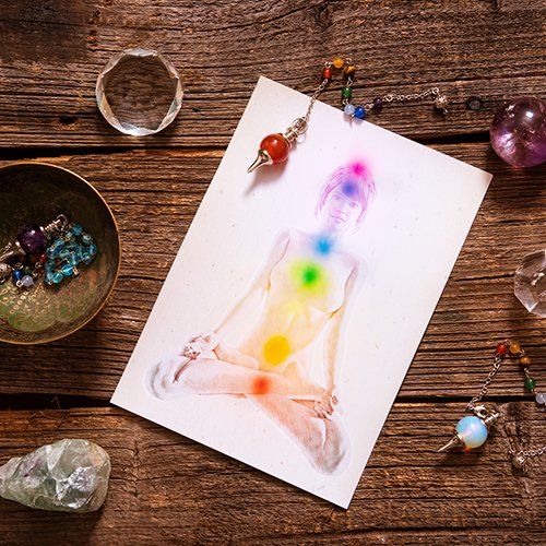 Drawn Chakra Representation — Atlanta, GA — Psychic Indian Healer
