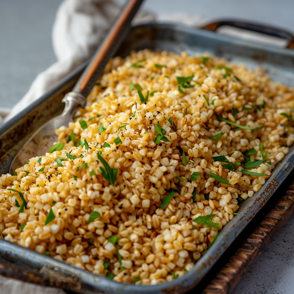 bag filled with whole grains