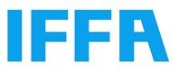 The word iffa is written in blue letters on a white background.