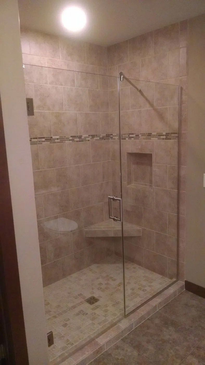 Conventional Shower Door — Wisconsin — White City Glass
