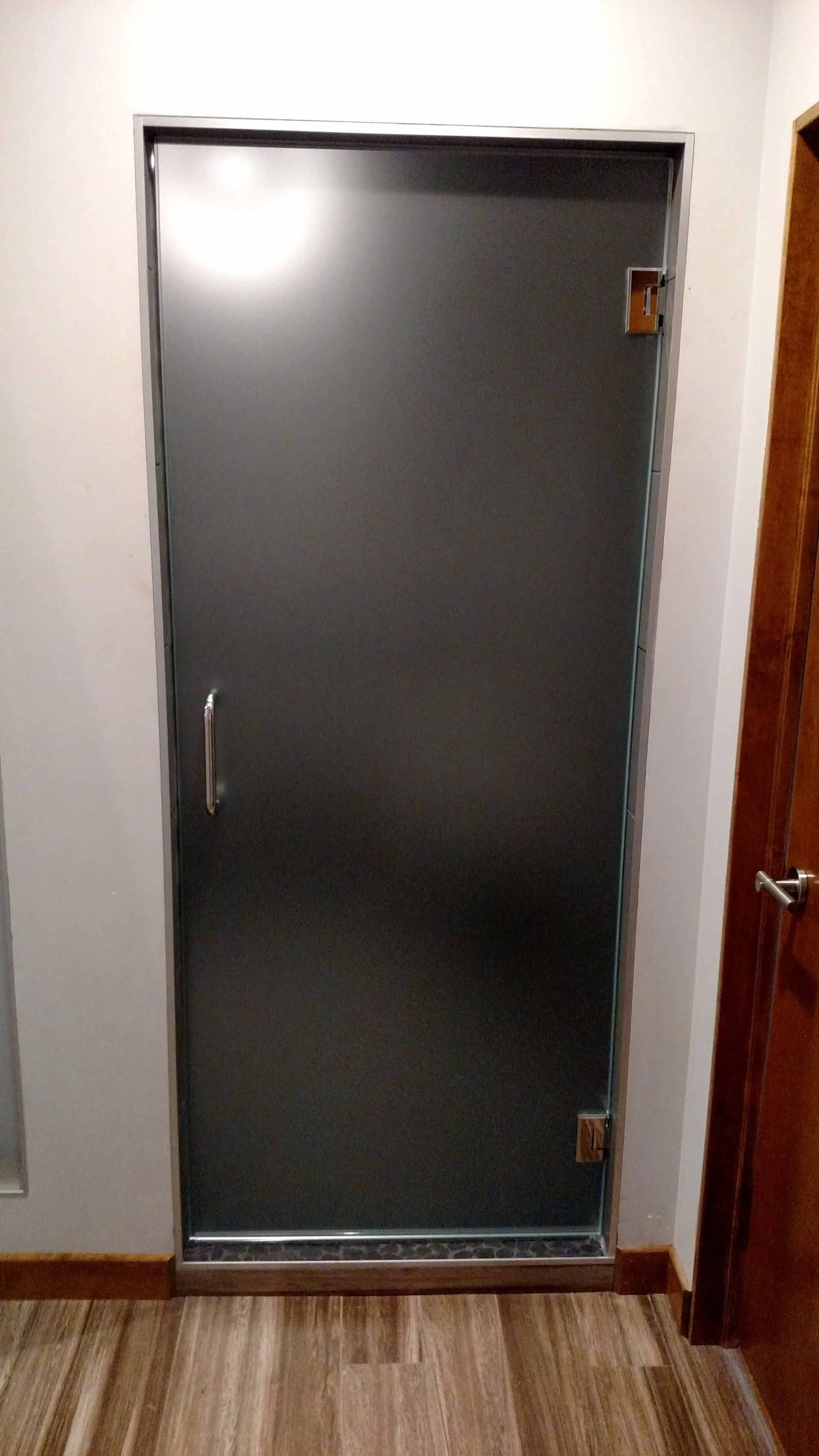 Single Shower Door — Wisconsin — White City Glass