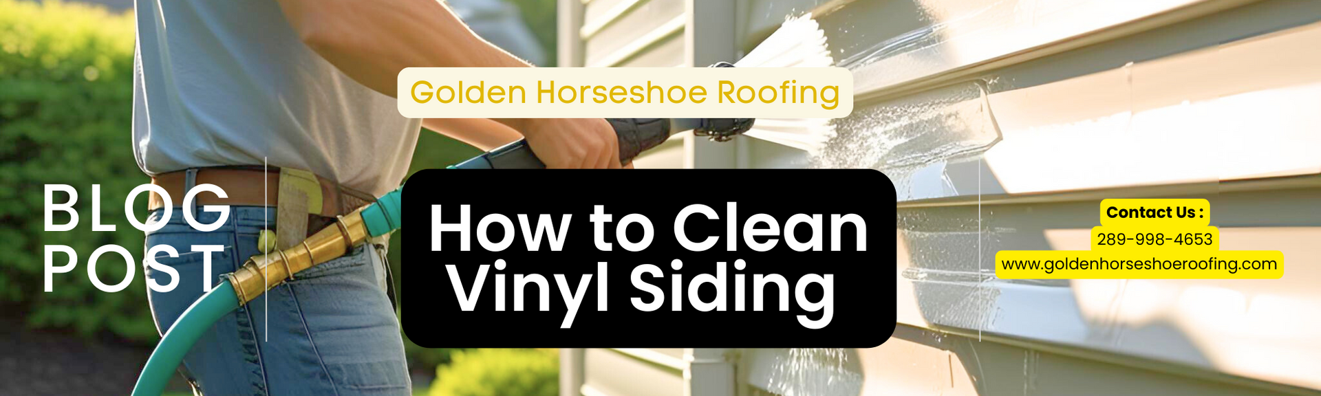 How to clean vinyl siding?