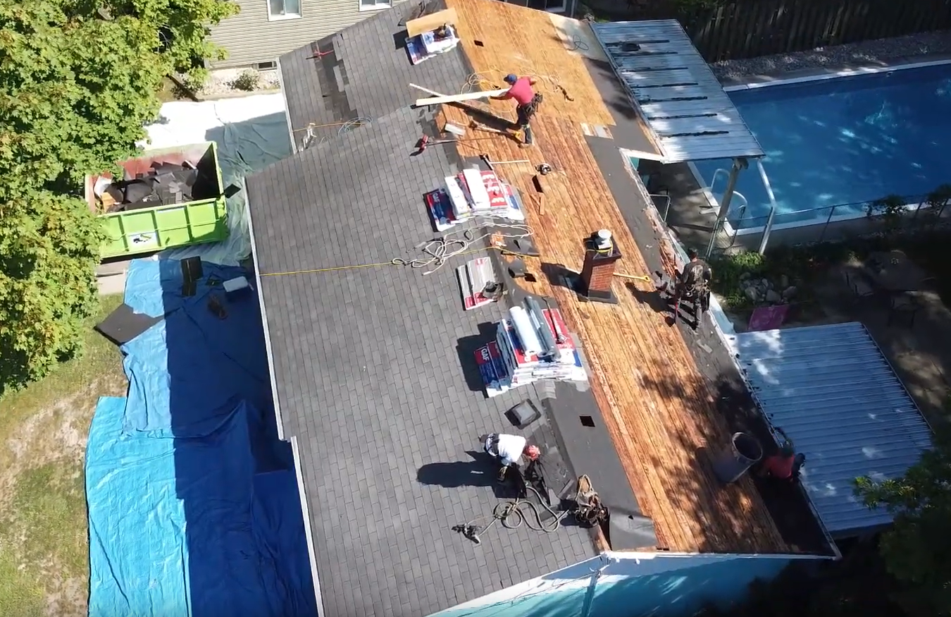 Burlington roof replacement
