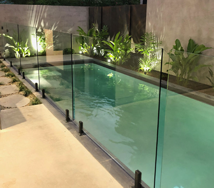 Glass Pool Fencing — Numurkah, VIC — L & J Webb’s Fencing