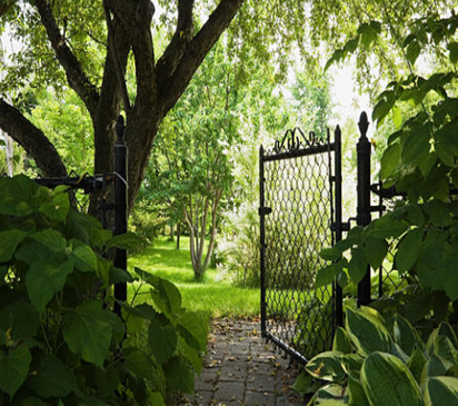 Garden Gate Fence — Numurkah, VIC — L & J Webb’s Fencing