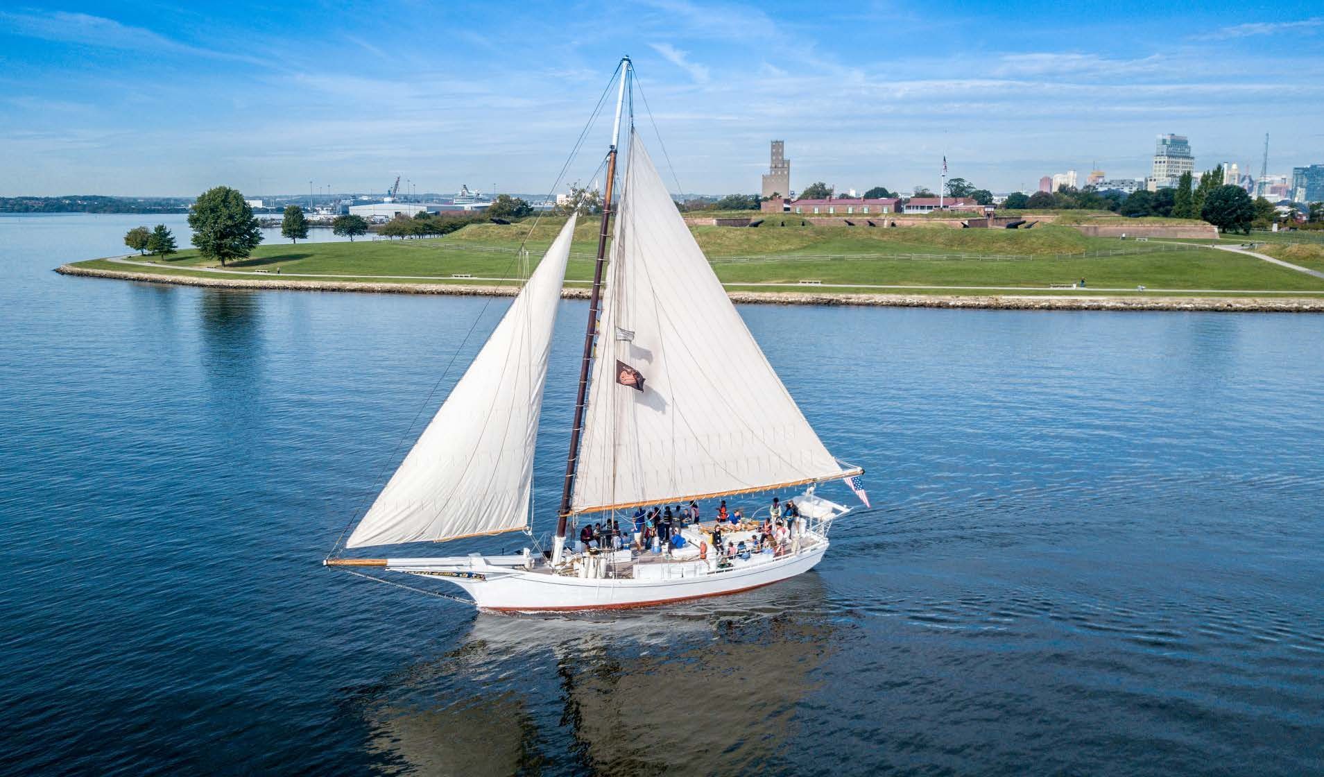 A sailboat with the number 5 01 on the sail