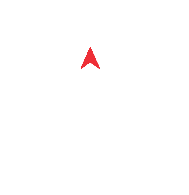 Sail 250's logo, a red arrow pointing up on a white background.