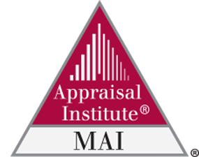 A logo for the appraisal institute mai
