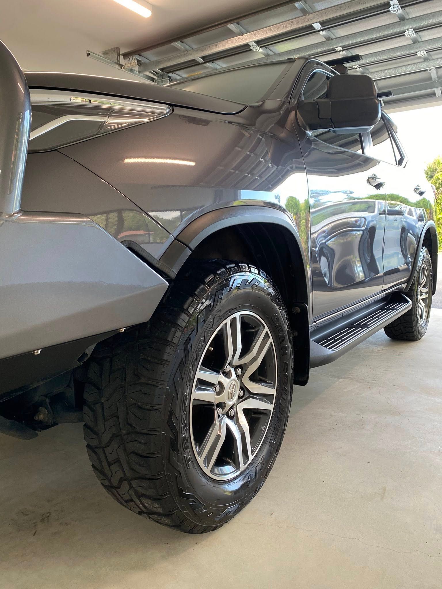 Grey SUV Parked in a Garage — Detailed By Dan In Mirriwinni, QLD