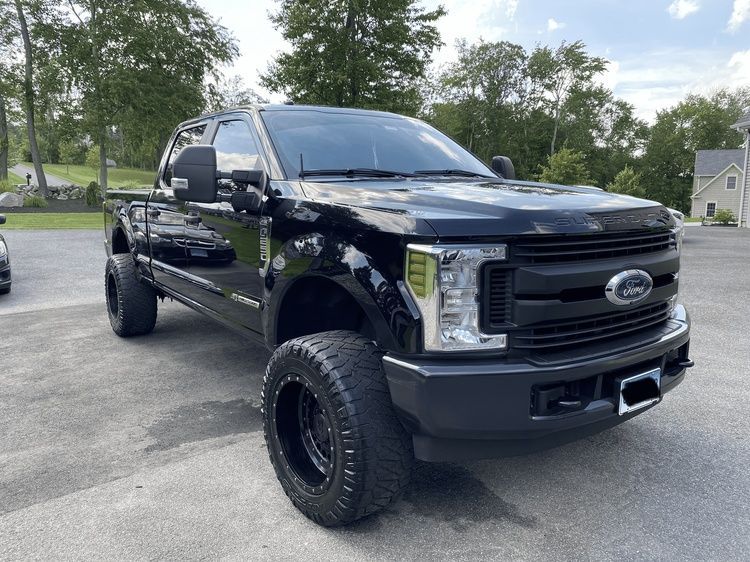 Black Ford Truck With Black Rims — Detailed By Dan In Mirriwinni, QLD