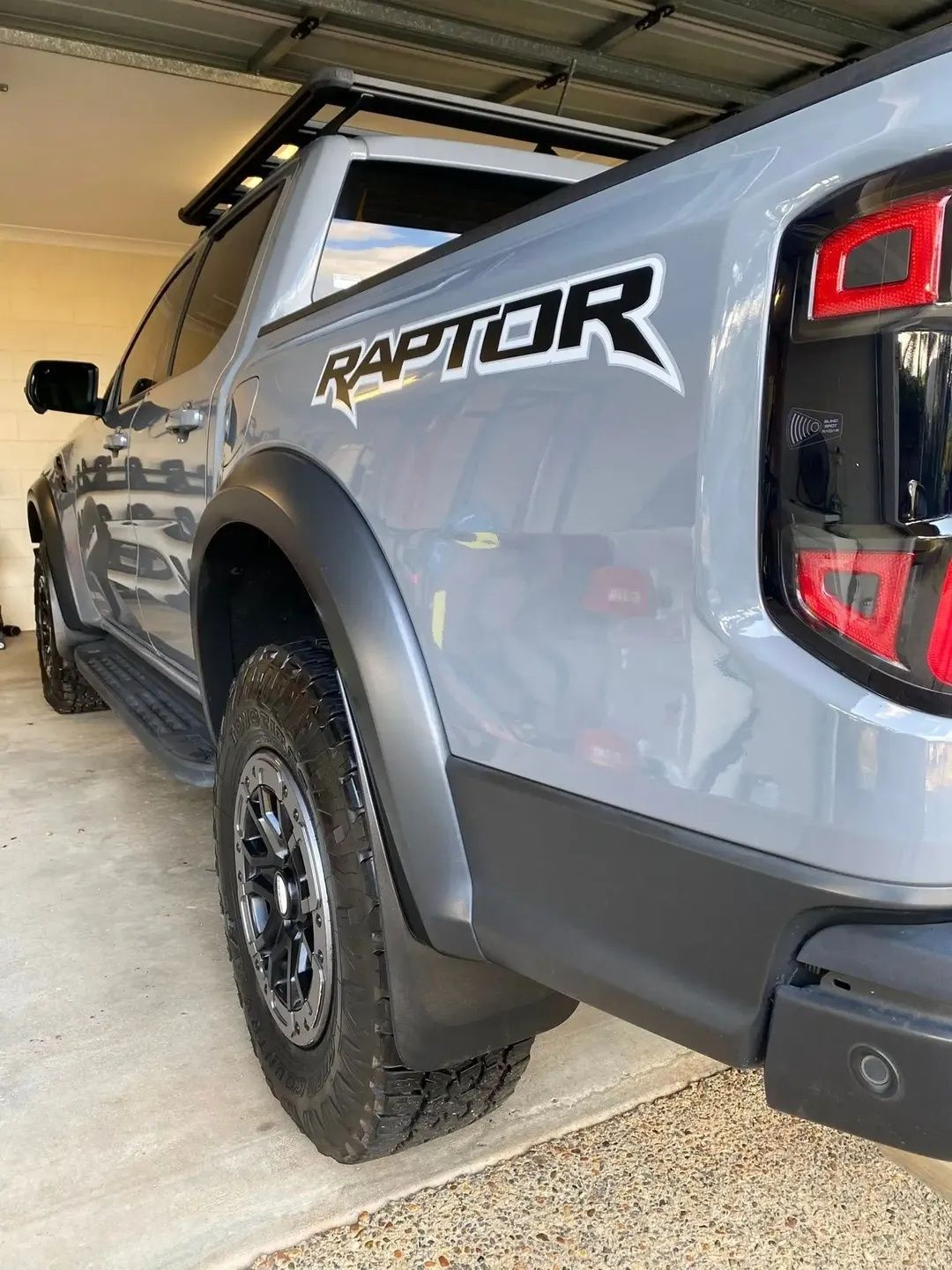 Grey Ford Raptor Truck, Parked Inside — Detailed By Dan In Innisfail, QLD