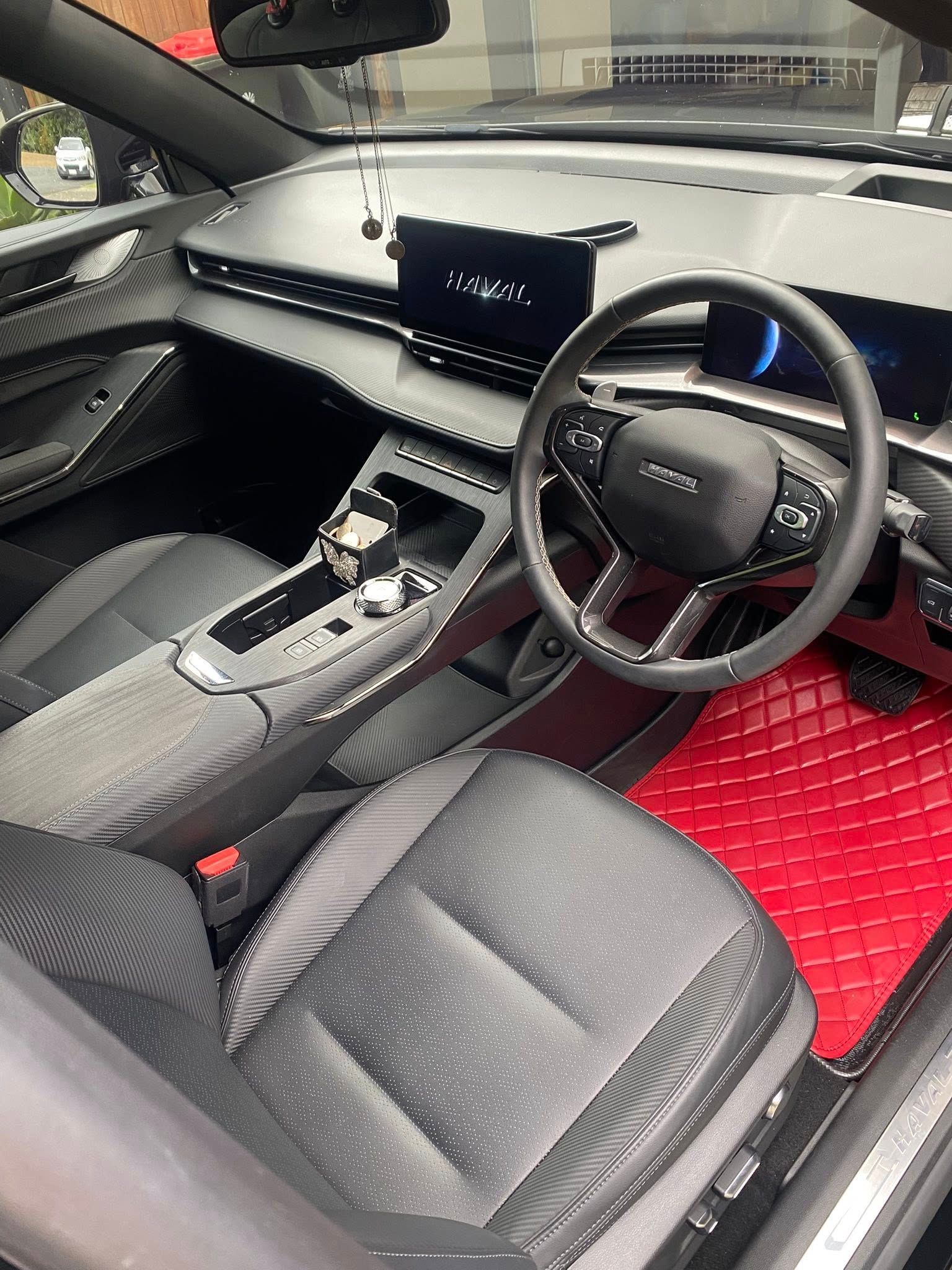 Car Interior With Black Seats — Detailed By Dan In Mirriwinni, QLD