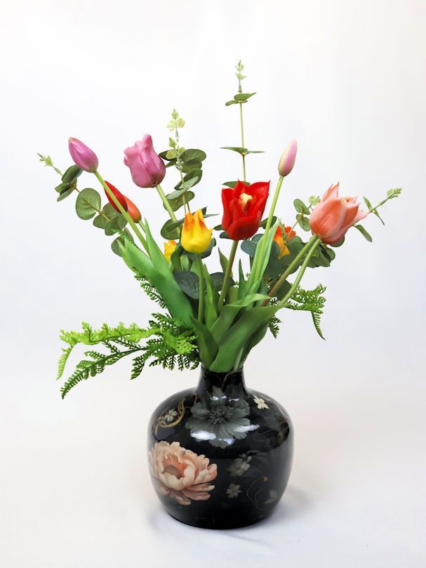 Flexibel zijdenbloemen abonnement.