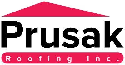 Prusak roofing logo