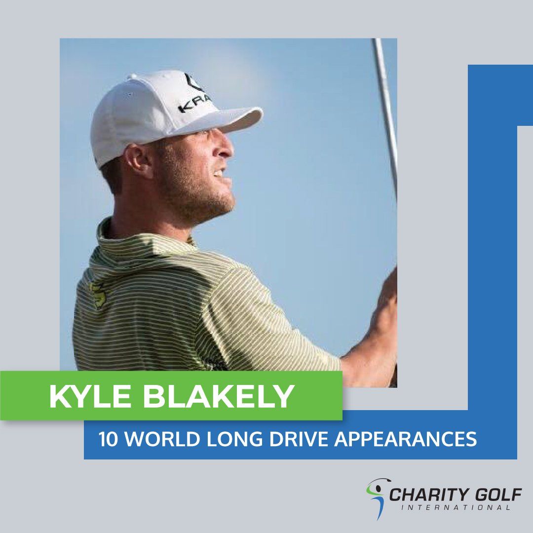 Kyle blakely is one of the 10 world long drive appearances