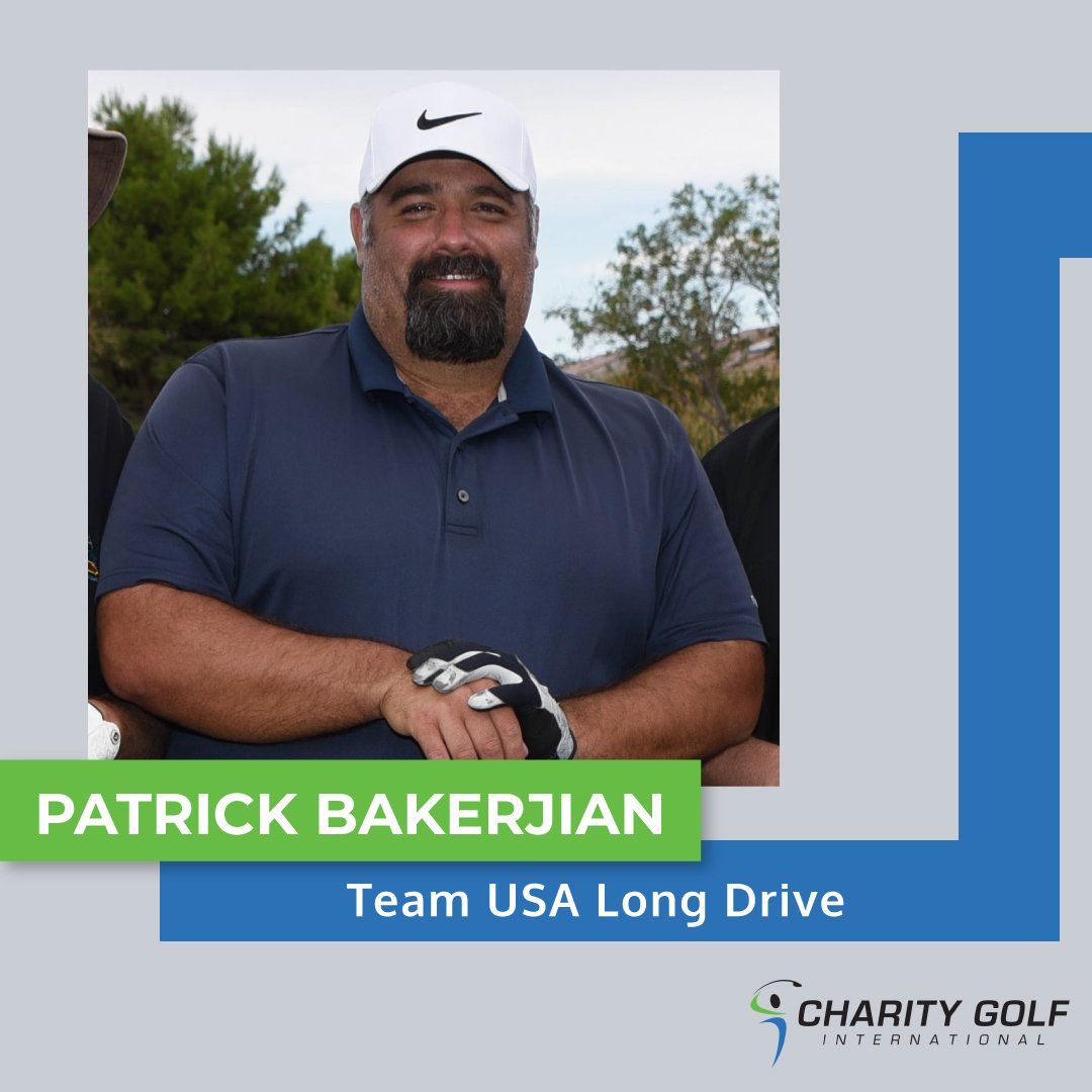 Patrick bakerjian is a member of the usa long drive team