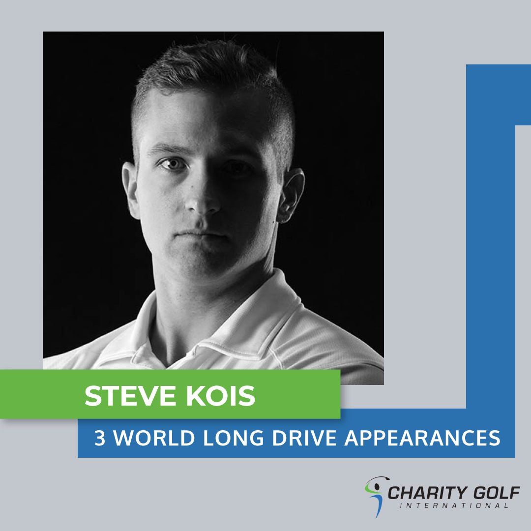 A picture of steve koi 's 3 world long drive appearances