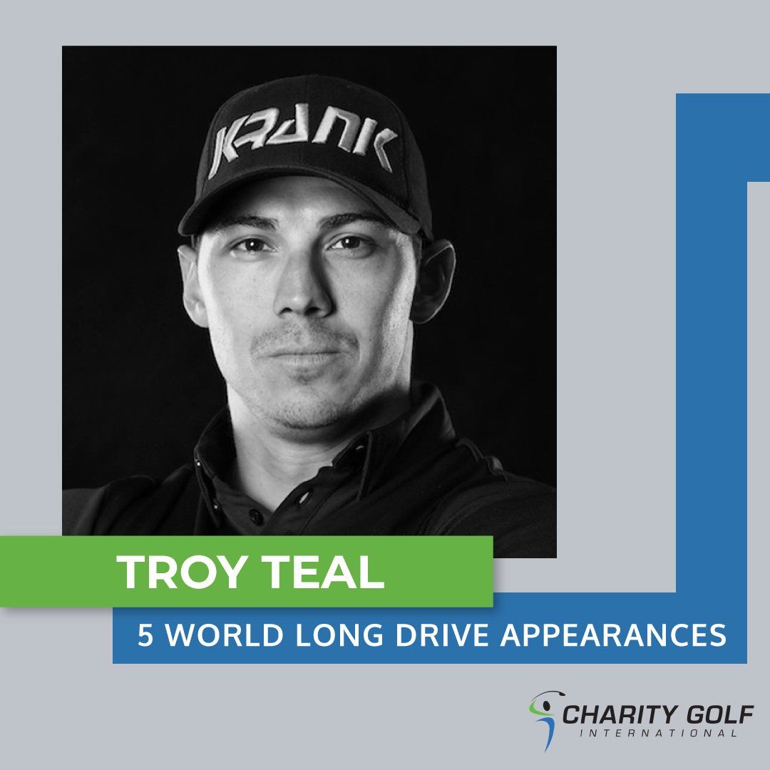 Troy teal is one of the 5 world long drive appearances