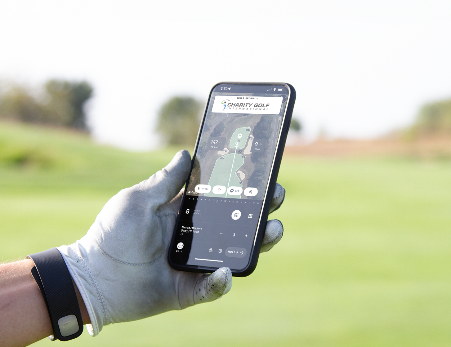 GolfStatus live scoring app adds excitement to the round for your gofers.
