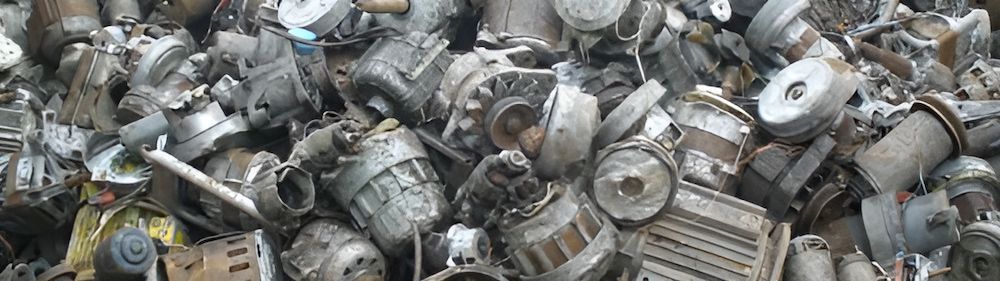 A Pile Of Scrap Metal Is Sitting On Top Of Each Other — Antons Recycling In Ciccone, NT