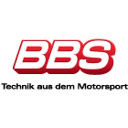 BBS logo in red with the slogan “Technik aus dem Motorsport” below it