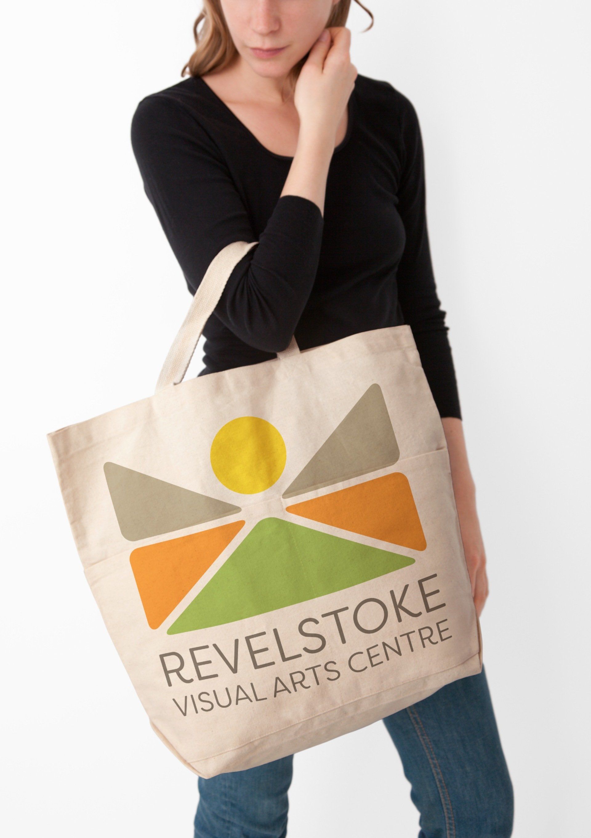 revelstoke visual arts centre tote bag