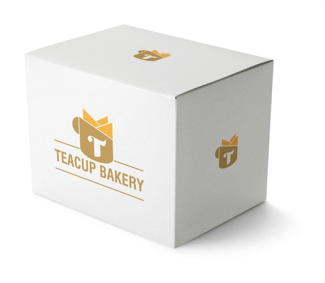 teacup bakery packaging