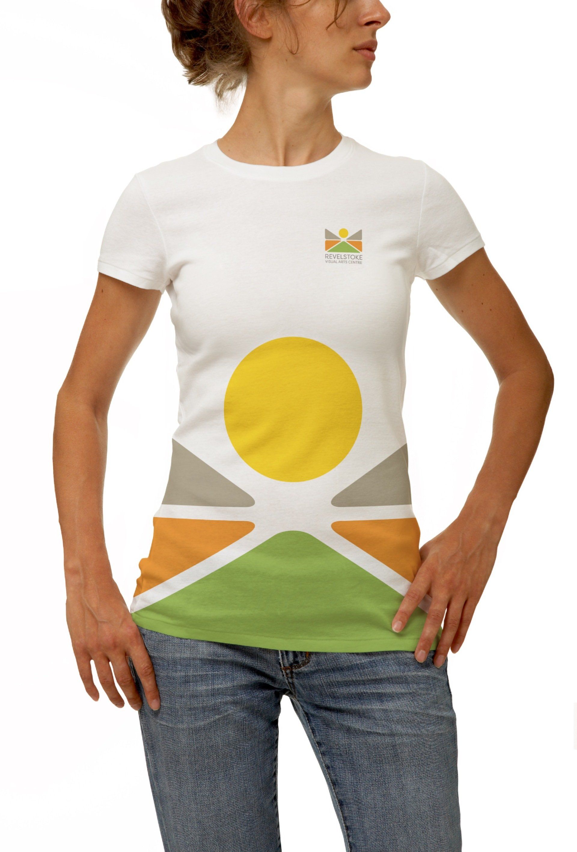 revelstoke visual arts centre shirt design