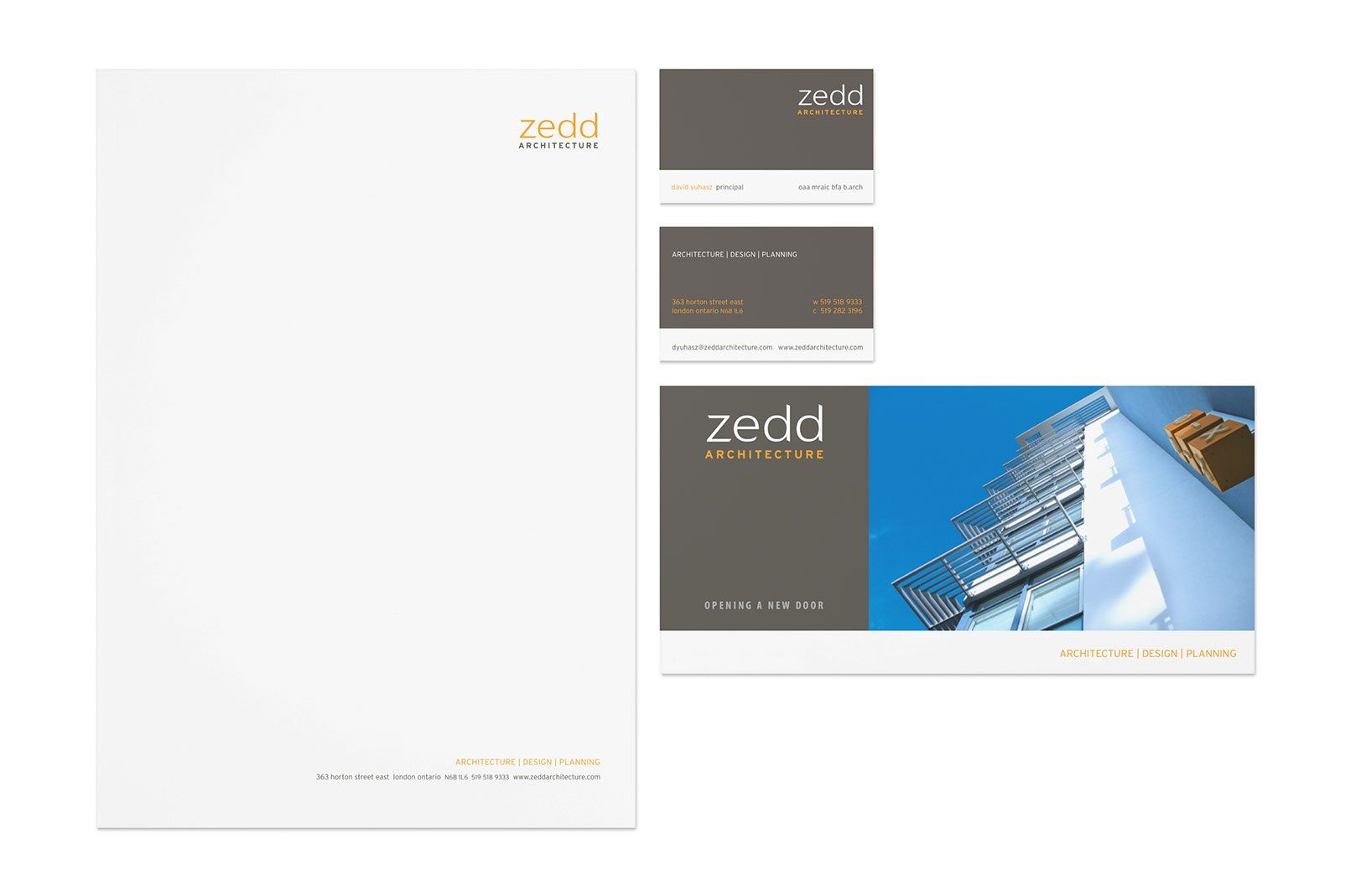 zedd architecture stationery set