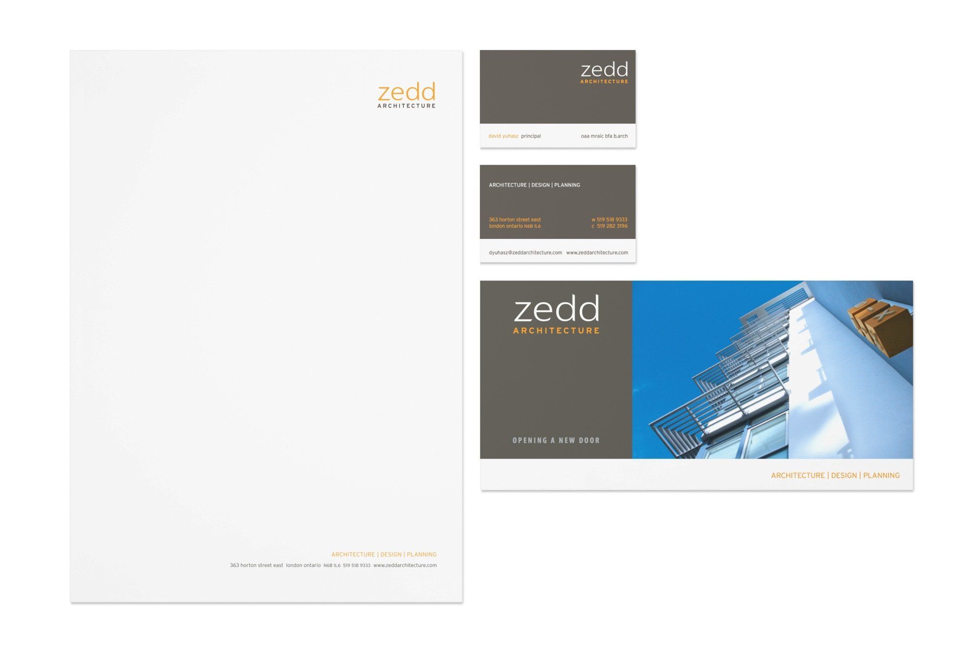 zedd architecture stationery set