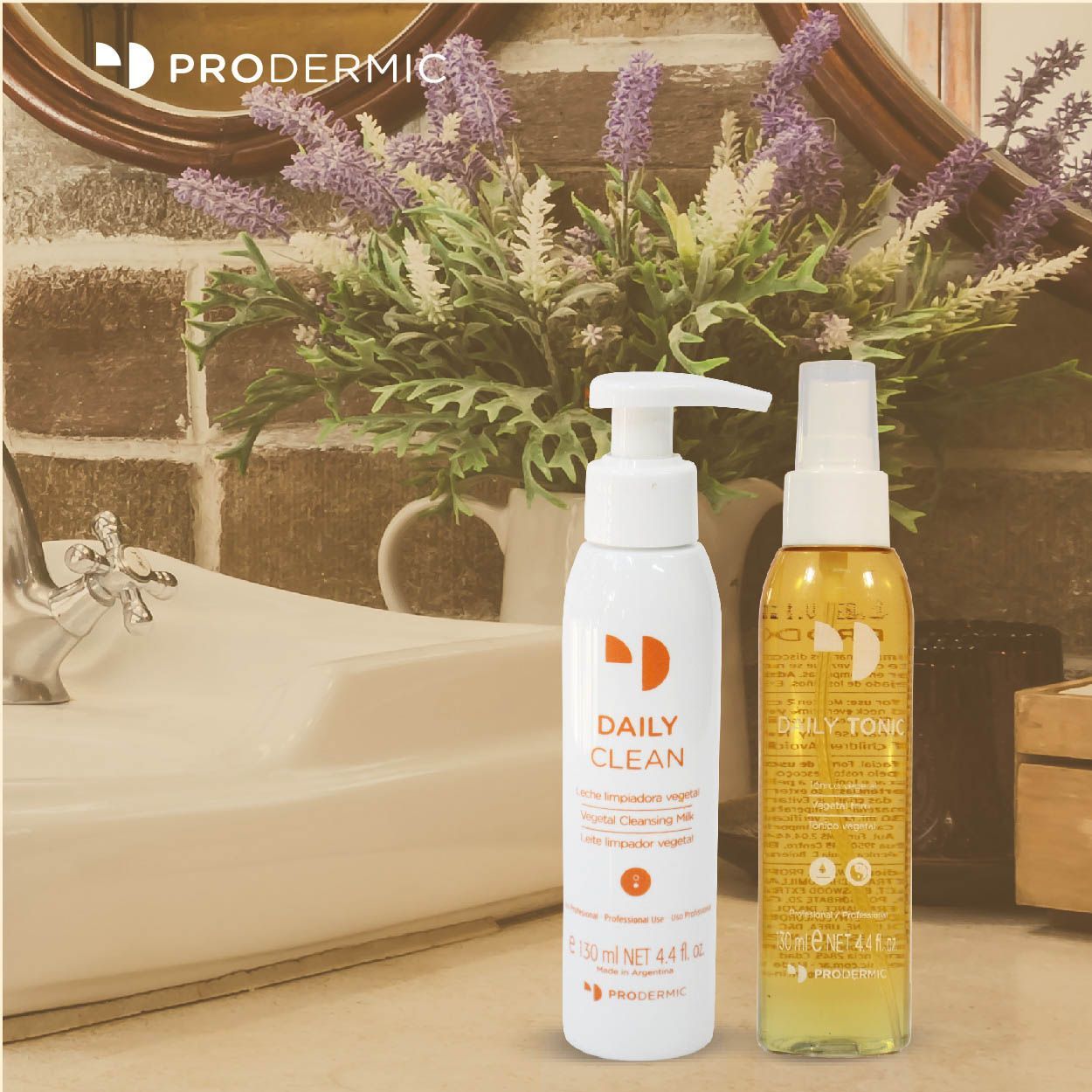 KIT LECHE LIMPIADORA CON MAMOMILA + TONICO DESCONGESTICO CON LICORICE