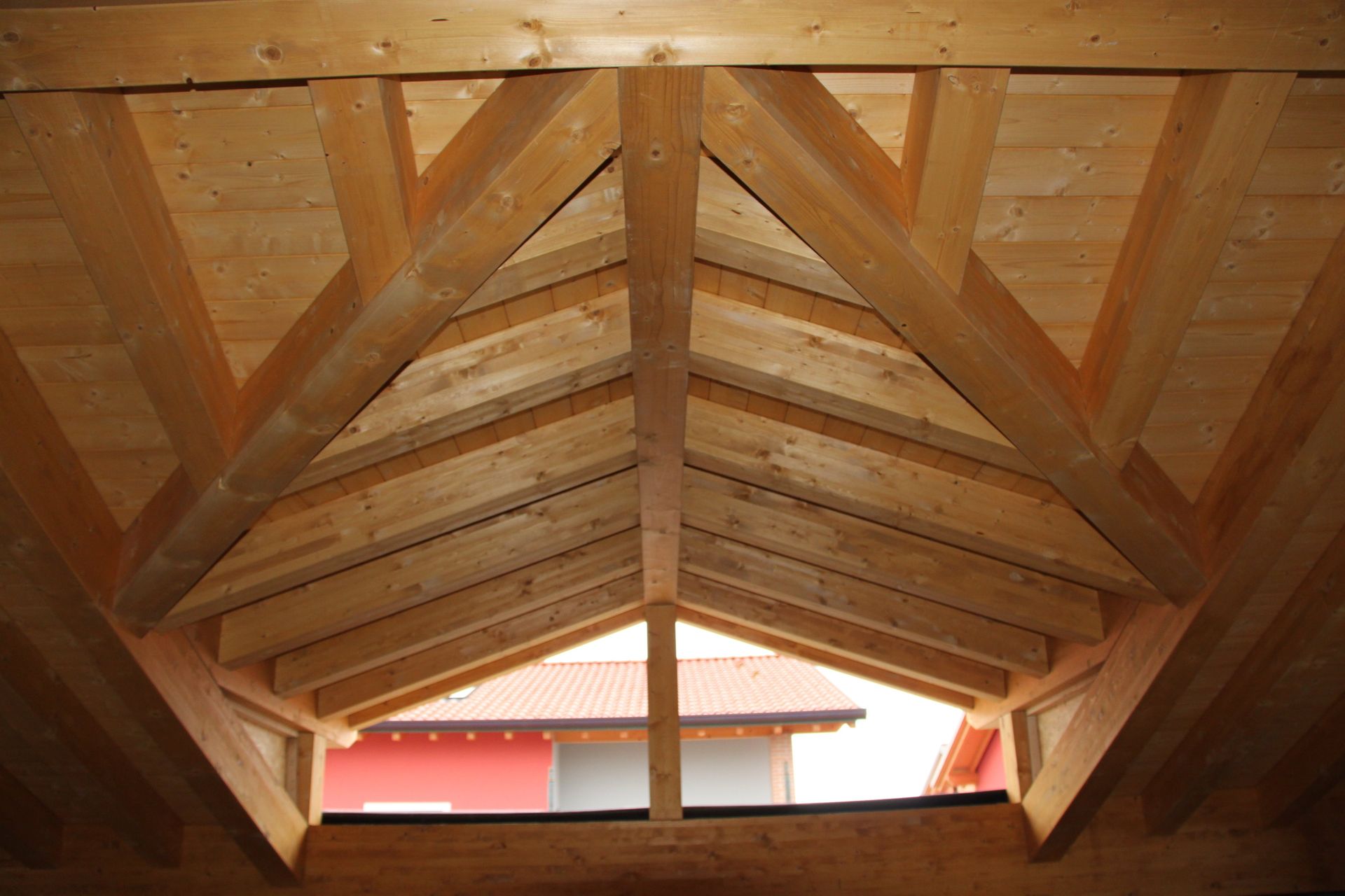 decorazioni con travi in legno