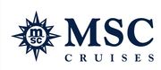 MSC Cruises logo: compass rose with "MSC" in the center and text "CRUISES" below.