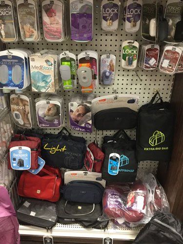 Backpack and lock - Variety Store in Rochester, MN